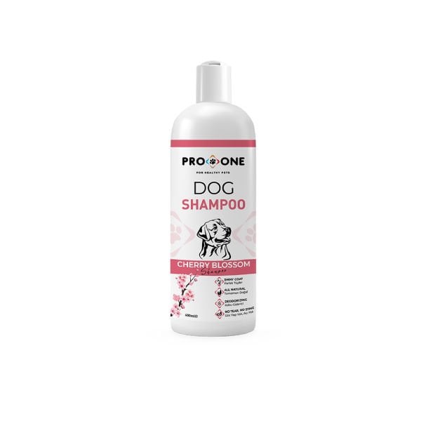 Pro One Kiraz Çiçeği Aromalı Köpek Şampuanı 400 Ml