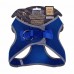 Doggie Havalı Dokuma Reflektör Küçük Irk Köpek Göğüs Tasması Large Mavi 42-48 Cm