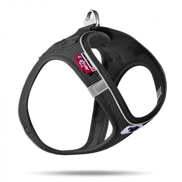 Curli Magnetic Vest Köpek Göğüs Tasması Siyah Large 50-56 Cm