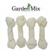 Garden Mix Beyaz Düğümlü Köpek Ödül Kemiği 4x5x5.5 Cm