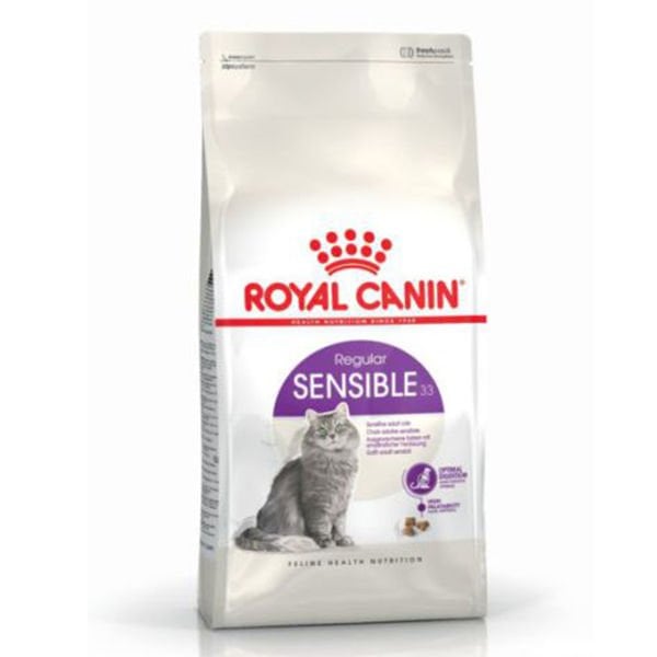 Royal Canin Sensible 33 Hassas Yetişkin Kedi Maması 400+400 Gr Hediyeli