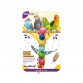 Euro Bird Dizili Boncuk Kuş Oyuncağı Renkli 18 Cm