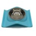 Catdoglife Niew Design Üçgen Mama Kabı Mavi
