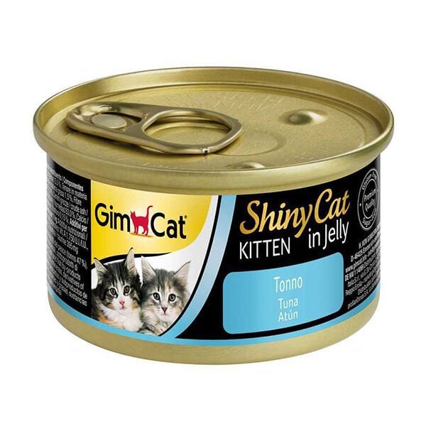 Gimcat Shinycat Yavru Tuna Balıklı Konserve Kedi Maması 70 Gr