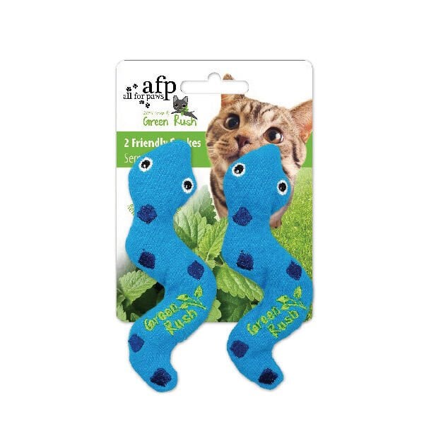 Afp Green Rush Kedi Otlu Yılan Peluş Kedi Oyuncağı 2 Adet