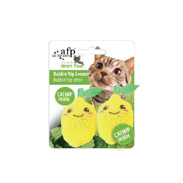 Afp Green Rush Kedi Otlu Limon Peluş Kedi Oyuncağı
